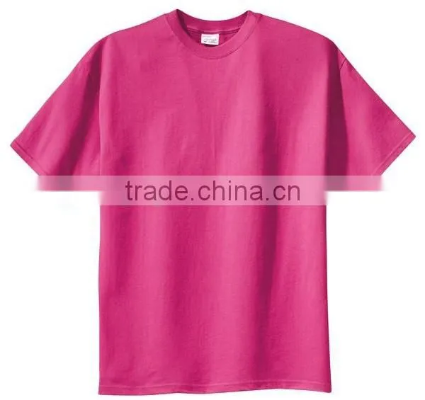 100% Combed Cotton T-shirt Wholesale, Solid Color O-neck T-shirt Custom Wholesale photo-3