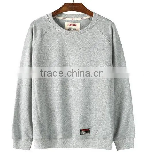 New Style Good Sale High Quality China Wholesale Round Neck Cotton Sweatshirt photo-2