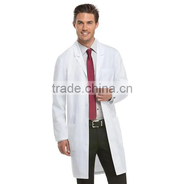 Chinese Factory Customized Lab Coat for Doctors Hospital Workwear White Nurse Uniforms photo-3