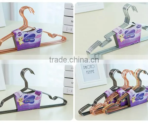 High Quality Wardrobe Metal Aluminium Coat Hanger photo-2