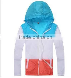 Wholesale Lightweight Waterproof Anti-UV Women Skin Jackets photo-3