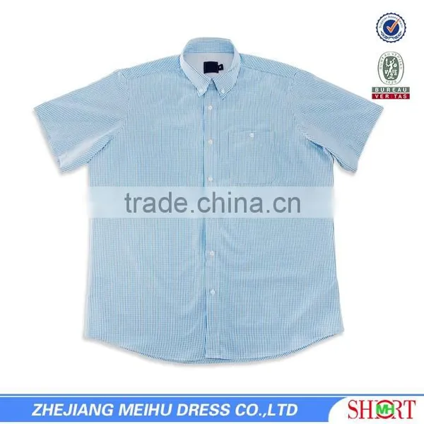 Latest Shirts Pattern for Men Fancy Plaids Printed T-shirt photo-2