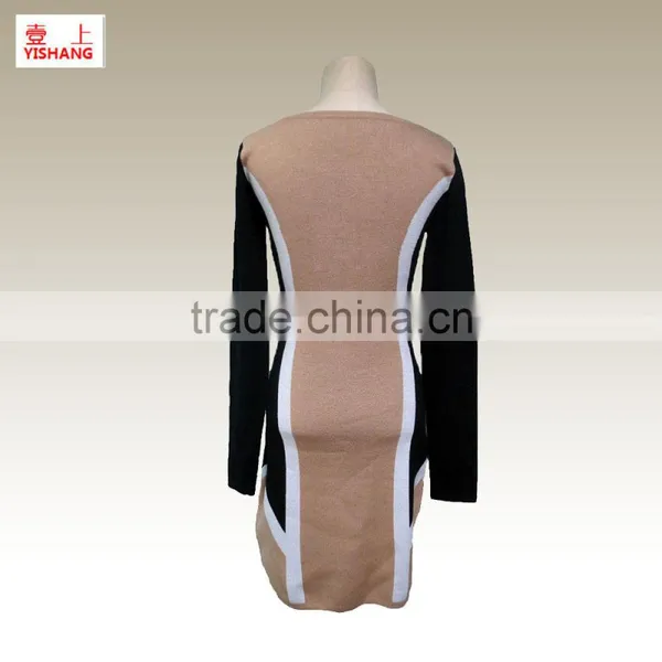 Hot Sale!Jacquard Sweater 80%Viscose 20%Polyester Design for Women Sweater in the Autumn photo-3