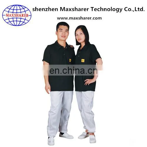 Antistatic Polyester T-shirt Static Dessipative Esd Smock