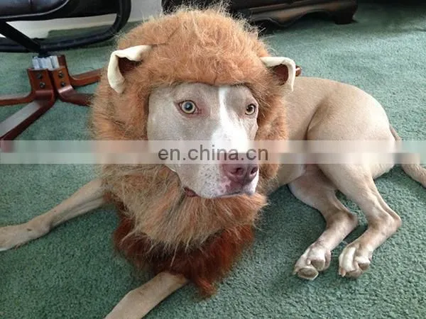 Funny Animal Planet Lion Hair Pet Costume for Puppy Dog Cats photo-6