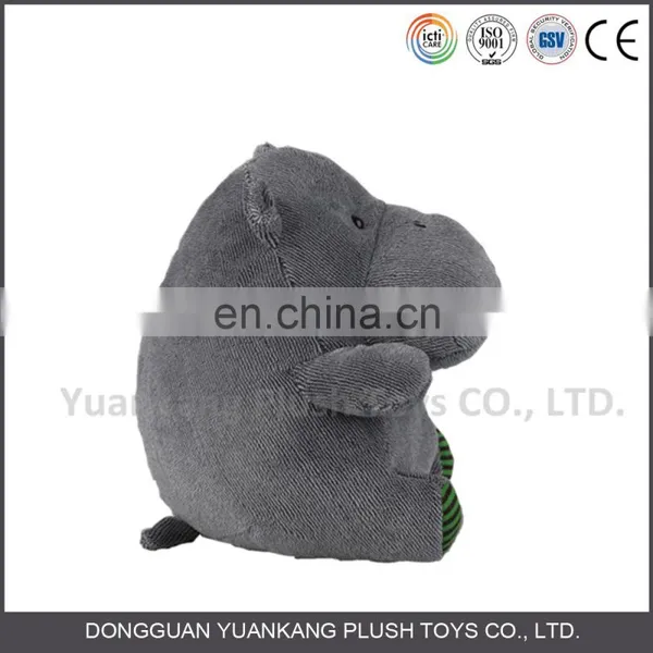 New Design Hot Sale Custom Animal Plush Hippopotamus Toy for Kids photo-3