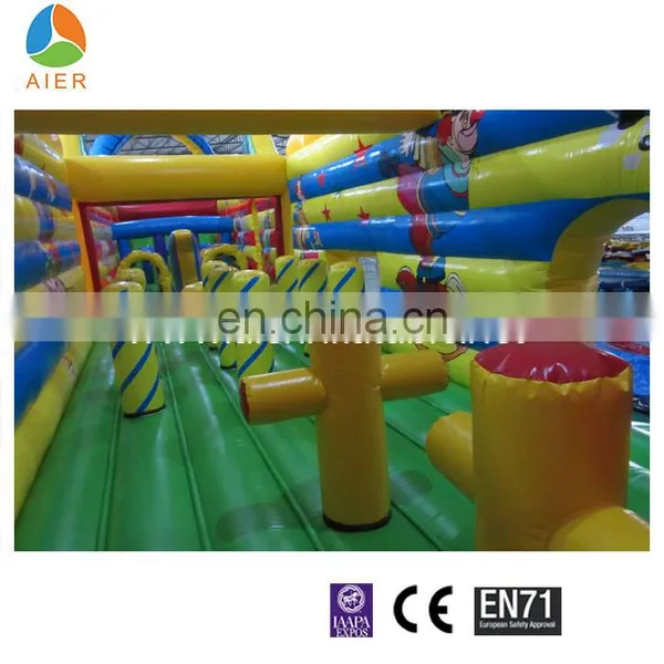 Clown Obstacle Course Equipment Inflatable Obstacle Combo Course for Playground photo-6