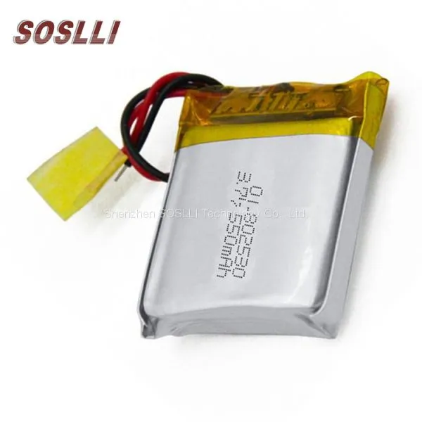 SOSLLI 3.7V 500mAh Lipo Battery for Wearable Devices photo-3