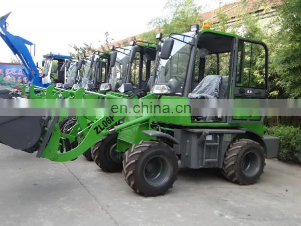 4WD New Type Articulated Mini Front Loader 906 photo-2