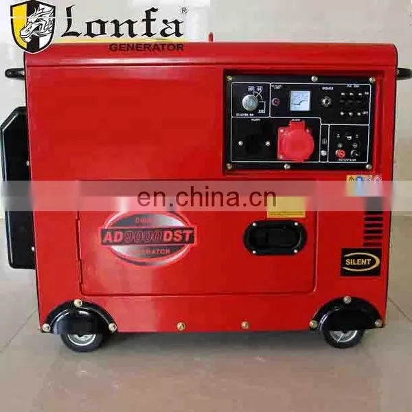 Three Phase 220V 380V 7.5kva Portable Silent Electric Diesel Generator photo-2