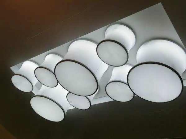 Moisture-proof For Shopping Center Stretch Ceiling photo-2