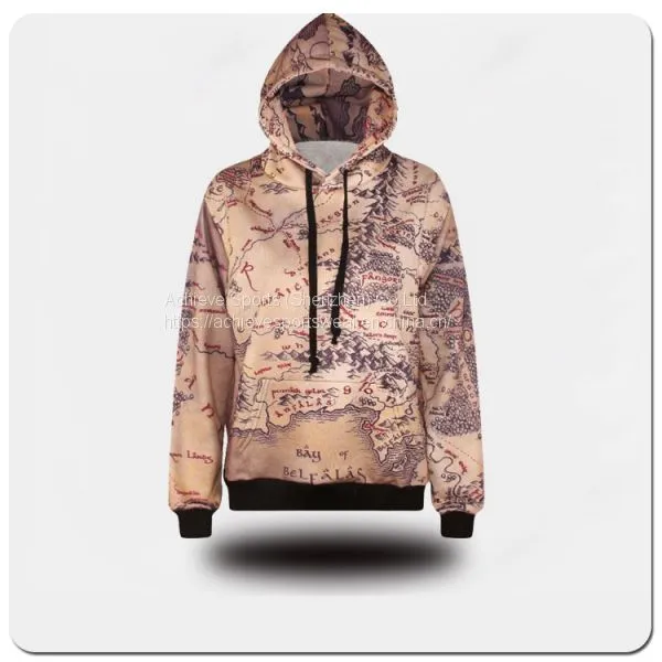 High Quality 100% Cotton Pullover Warm Wholesale Men Custom Printing Embroidery Hoodies photo-4