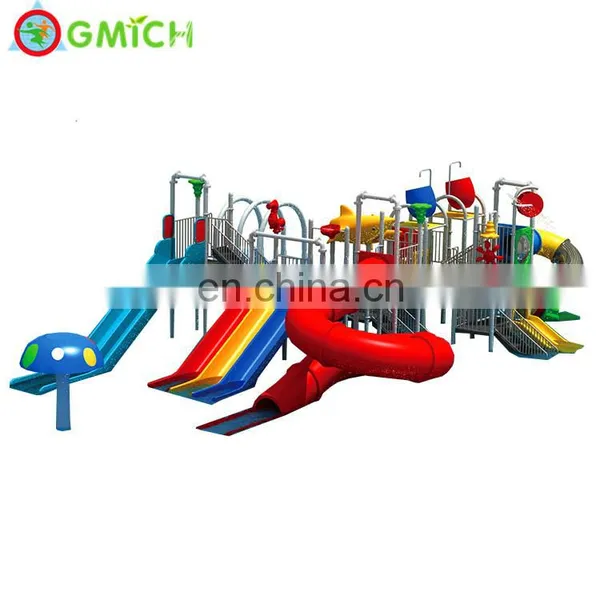 Best Product Adult Children Water Park Equipment Fiberglass Playground Slides for JMQ-18163A photo-2