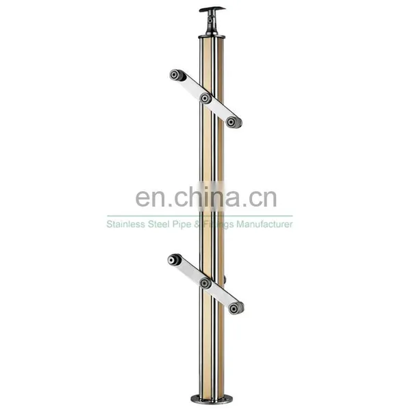 New Promotion Deck Post Stainless Steel Balustrade Post Railing Balcony Wholesale In China photo-6