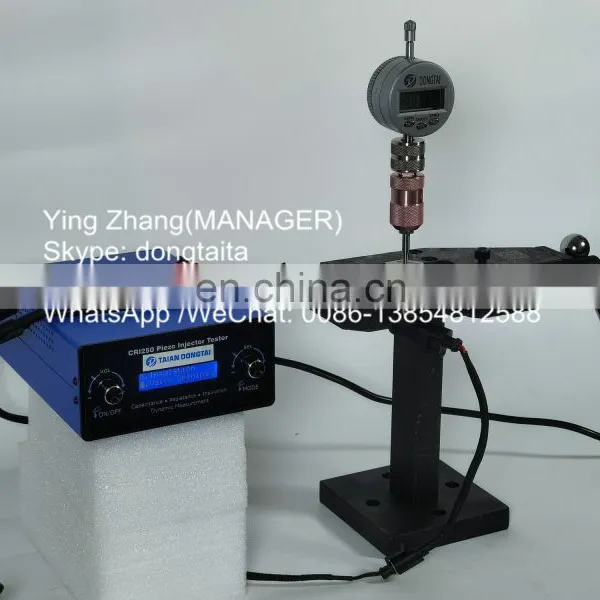 Piezo Injector Tester CRI250 for Common Rail VDO Piezo Injector AHE Dynamic Lift Travel Measuring Tool With Measure Seat photo-3