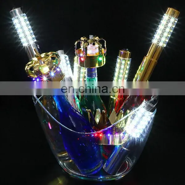 Bar Club Restaurant Shinning Hot Sale Barware LED Strobe Baton Champagne Bottle Sparklers photo-3