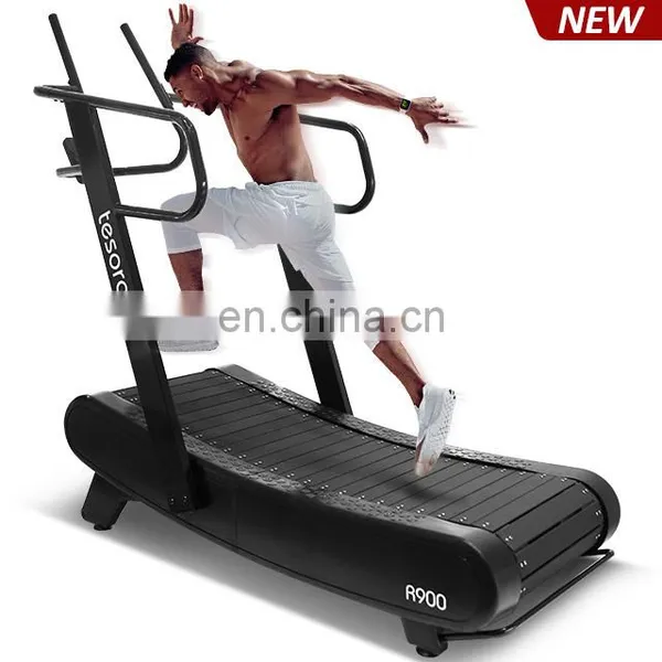 Treadmill Commercial Woodway Curved Treadmill Fitness Gym Equipment Machine Air Runner Self Generating photo-4