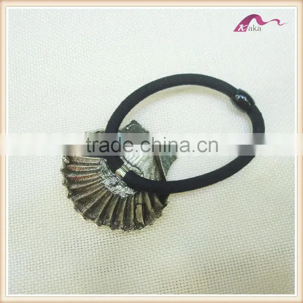 Good Quality Women Metal Shell Decoration Elastic Hair Band for Hair photo-2