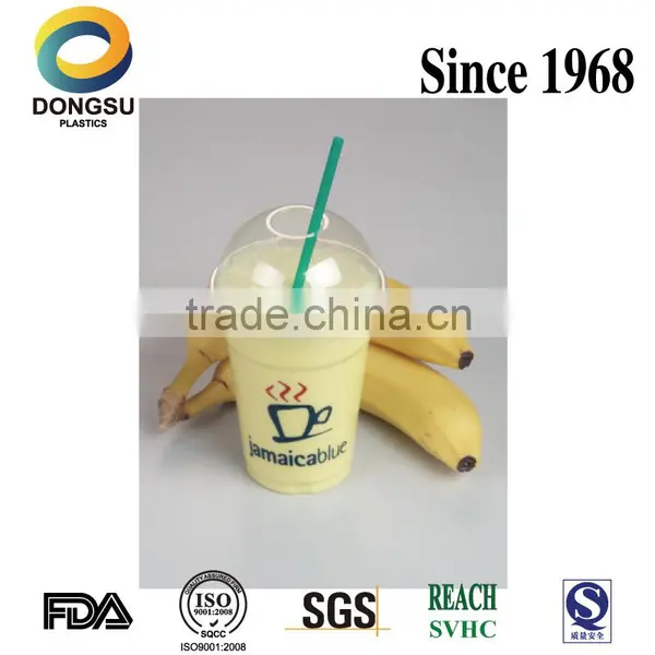 Plastic Material Diposable Clear PET Yogurt Cup With Lids Wholesale From China