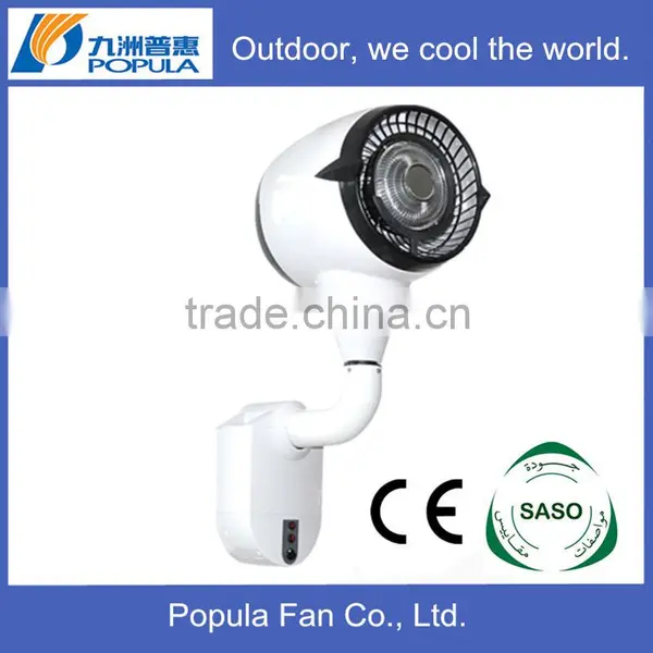 Wall Type Auto Water Inflow 320w Fan With Water Spray photo-3