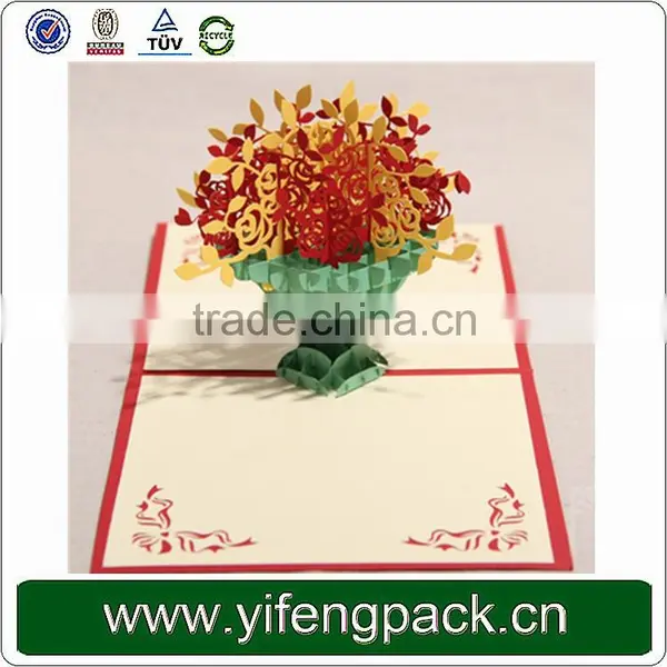 Wholesale Birthday Cake 3d Pop up Greeting Card/pop up Card photo-6
