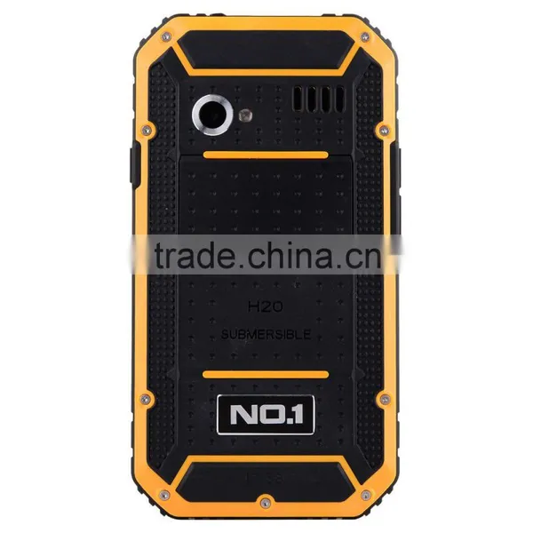 NO.1 M2 IP68 Waterproof Rugged Smartphone Android 5.0 Lollipop 4.5 Inch MTK6582 Quad Core 1GB 8GB 8MP Unlocked photo-2
