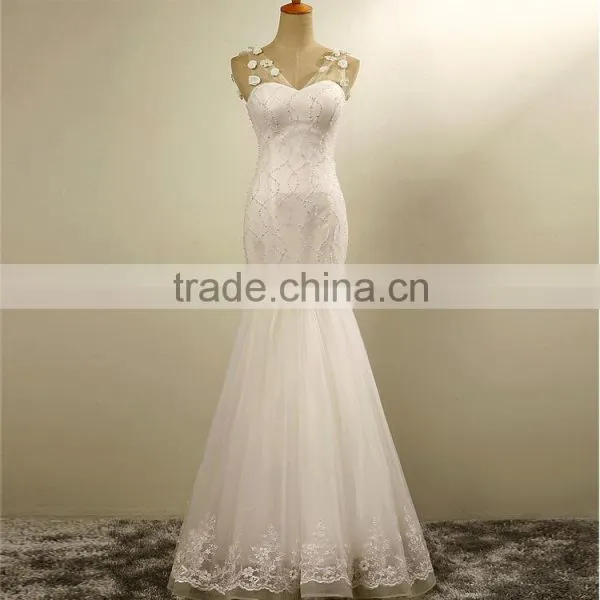 C71634A Hand Beaded Wedding Dress Bridemaid Party Dress
