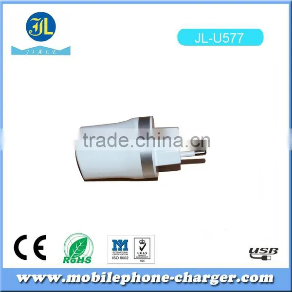 Universal Power Adapter Mobile Phone USB Travel Charger With 2 USB Port photo-2