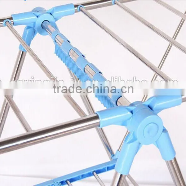 Foldable Laundry Stainless Steel Towel Steel Rack photo-6