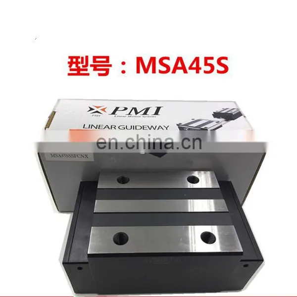 Original PMI Linear Guideway MSA15S MSA20S MSA25S MSA30S MSA35S MSA45S MSA55S MSA65SSSFCN Linear Guide Block photo-4