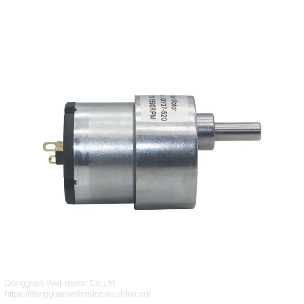 37mm 12v 24v Electric Motor With Reduction Gear dc Gear Motor photo-3