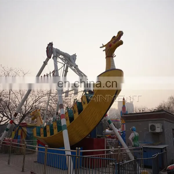 Hot Sale Outdoor Amusement Pirate Ships Mechanical Viking Boat Ship Rides for Sale photo-2