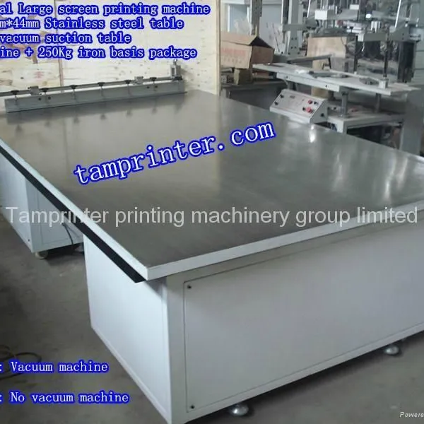 Glass Manual Large Screen Printing Machine photo-2