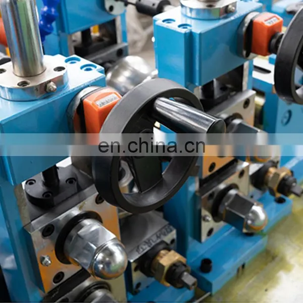 Nanyang Skillful Manufacture 0.4-1.3mm Wall Thickness Carbon Steel Erw Tube Mill Line Pipe Making Machine photo-5