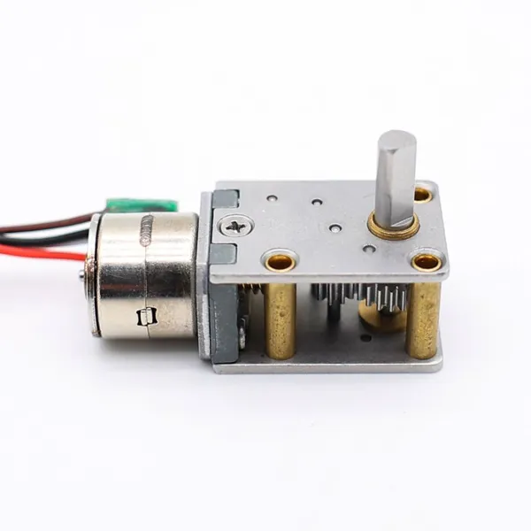 SM10 Right Angled Gearbox 10mm Micro Stepper Motor 5v 230:1 302:1 photo-4