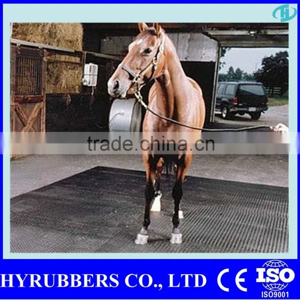 Rubber Horses Small Diamond Rubber Stable Mat Quality Choice photo-6