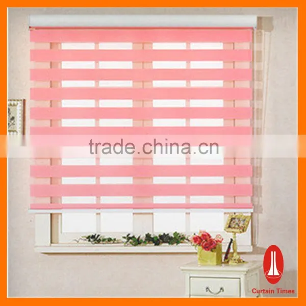 2016 Factory Price Indoor Chain Horizontal Roller Blinds /Zebra Blinds photo-4