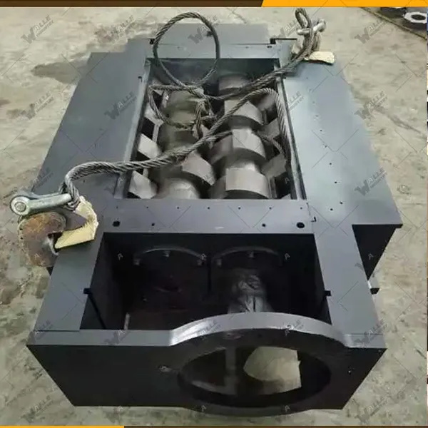 Cable Wire Two-axis Shredder Wood Shredding Machine photo-3