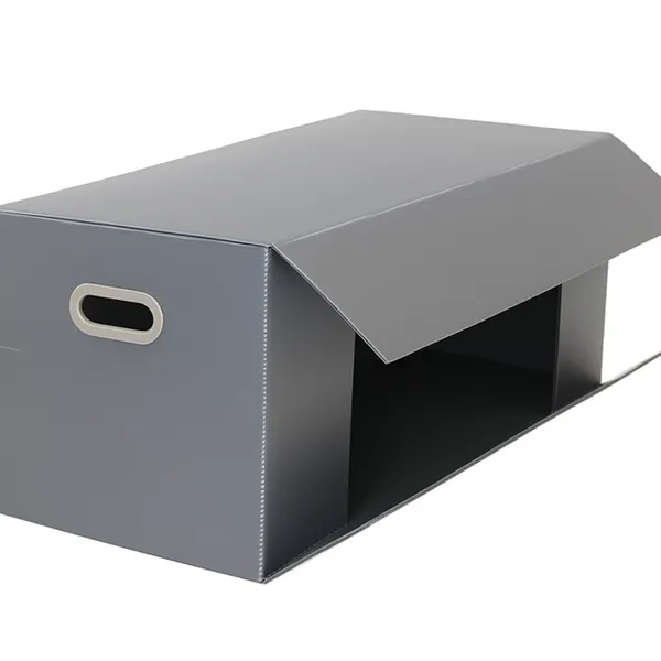 China Manufacturer Factory Direct Plastic Corrugated Box for Packing pp Hollow Sheet Plastic Turnover Box photo-2