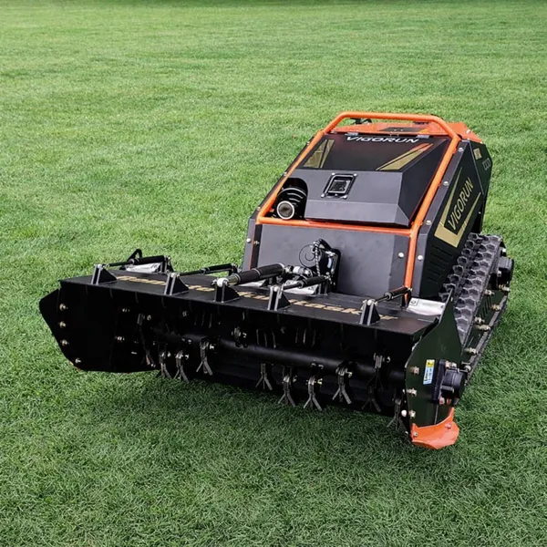 Multifunctional Self Propelled 4-Stroke Cordless Forestry Mulcher MTSK1000 Lawn Mower Flail Robot With Spare Parts Kit