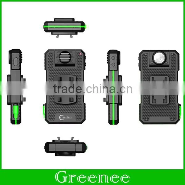 Bicycle Cycling Mobile Phone Holder Bike Waterproof Mobile Power Bank Outerdoor Fast Charging Cree LED Light photo-4