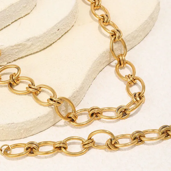 Reliable Stainless Steel Necklace Supplier OEM/ODM Custom Logos Packaging for Global Brands photo-2
