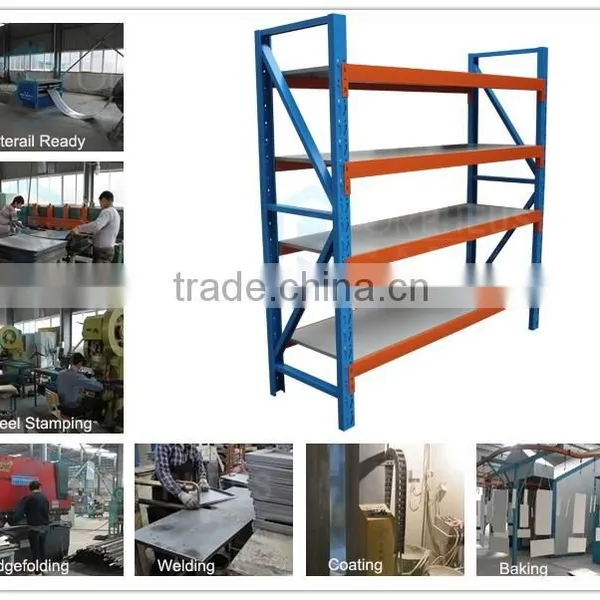 Colorful Shop Storage Furniture Custom Metal Rack Commodity Shelf photo-5