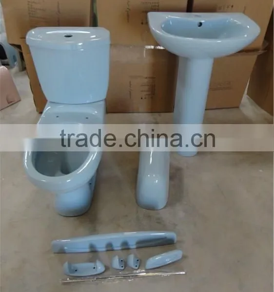 Cheap Two Piece wc Color Toilet photo-5