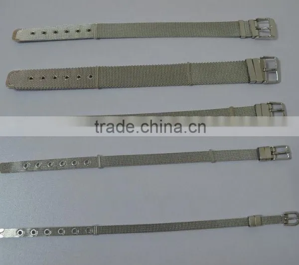 Fashional Stainless Steel Bracelets Can be Slided With Letters photo-3