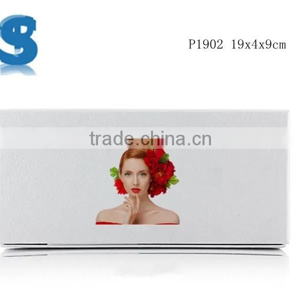 French Upper Classes Charming Lady Design UV Printed Art Paper Covered Perfume Gift Packaging Box With Die Cut EVA Insert P1902 photo-4