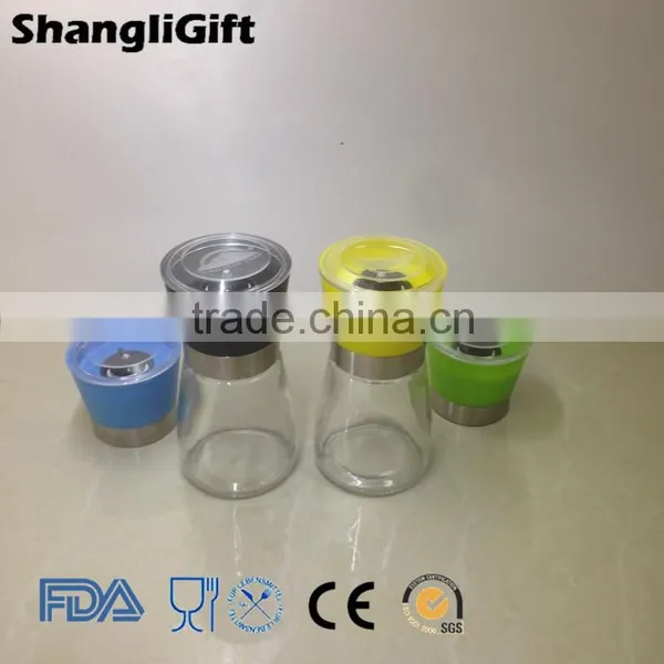Glass Spice Bottle Grinder/pepper And Salt Mill photo-4
