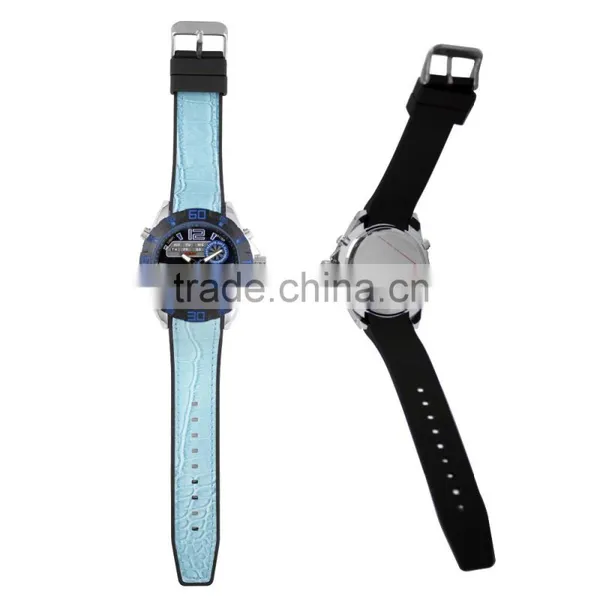 LP7648 Lowest Price 2 Time Zone Waterproof Stainless Steel Fashion Watch photo-5