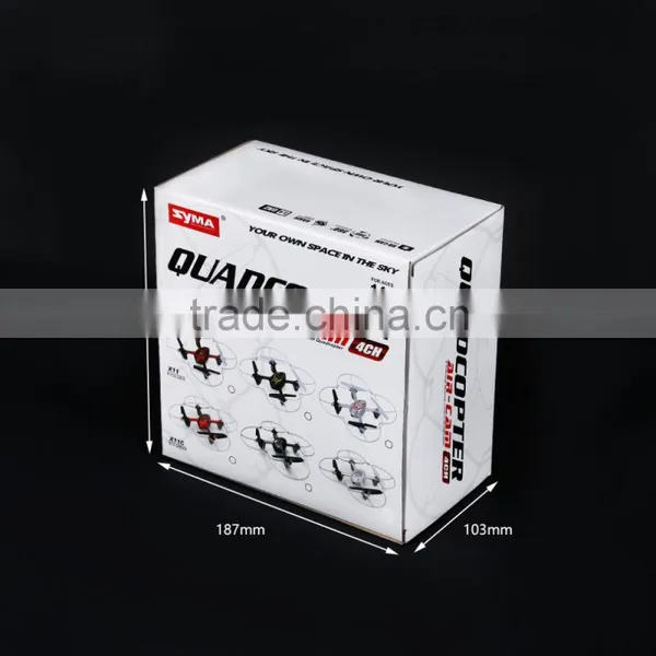 White Syma X11C 4CH 2.4Ghz 6-Axis Gyro LED RC Drone With 2MP HD Camera photo-5