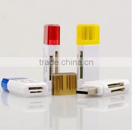 All in 1 / Multi in 1 Card Slots External USB 2.0 TF/ MS/M2/SD/Memory Card Reader Driver photo-6